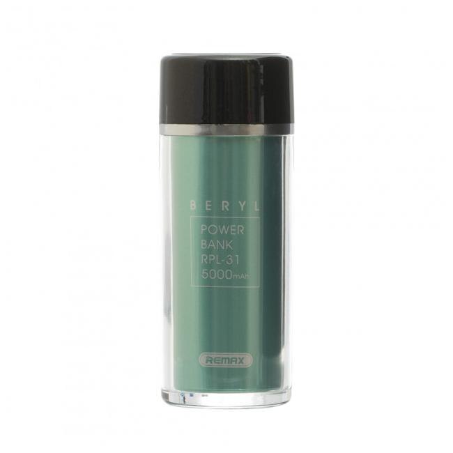 Acumulator extern Power bank Remax Beryl RPL-31 verde