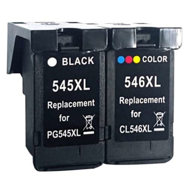 Set 2 Cartuse compatibile Canon PG-545XL , CL-546XL