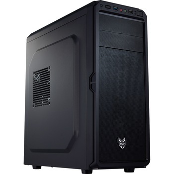 Carcasa FSP CMT110, Mid Tower ATX, fara sursa, Negru Carcasa FSP CMT110, Mid Tower ATX, fara sursa, Negru