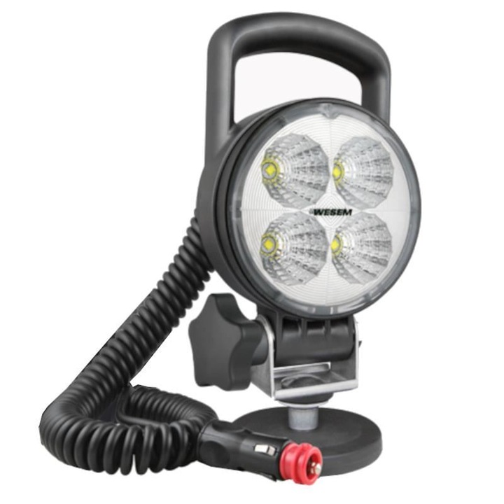 Proiector lucru fi87, LED, 1500lm, maner, intrerupator, cutie, CRC5D. 51656 Wesem