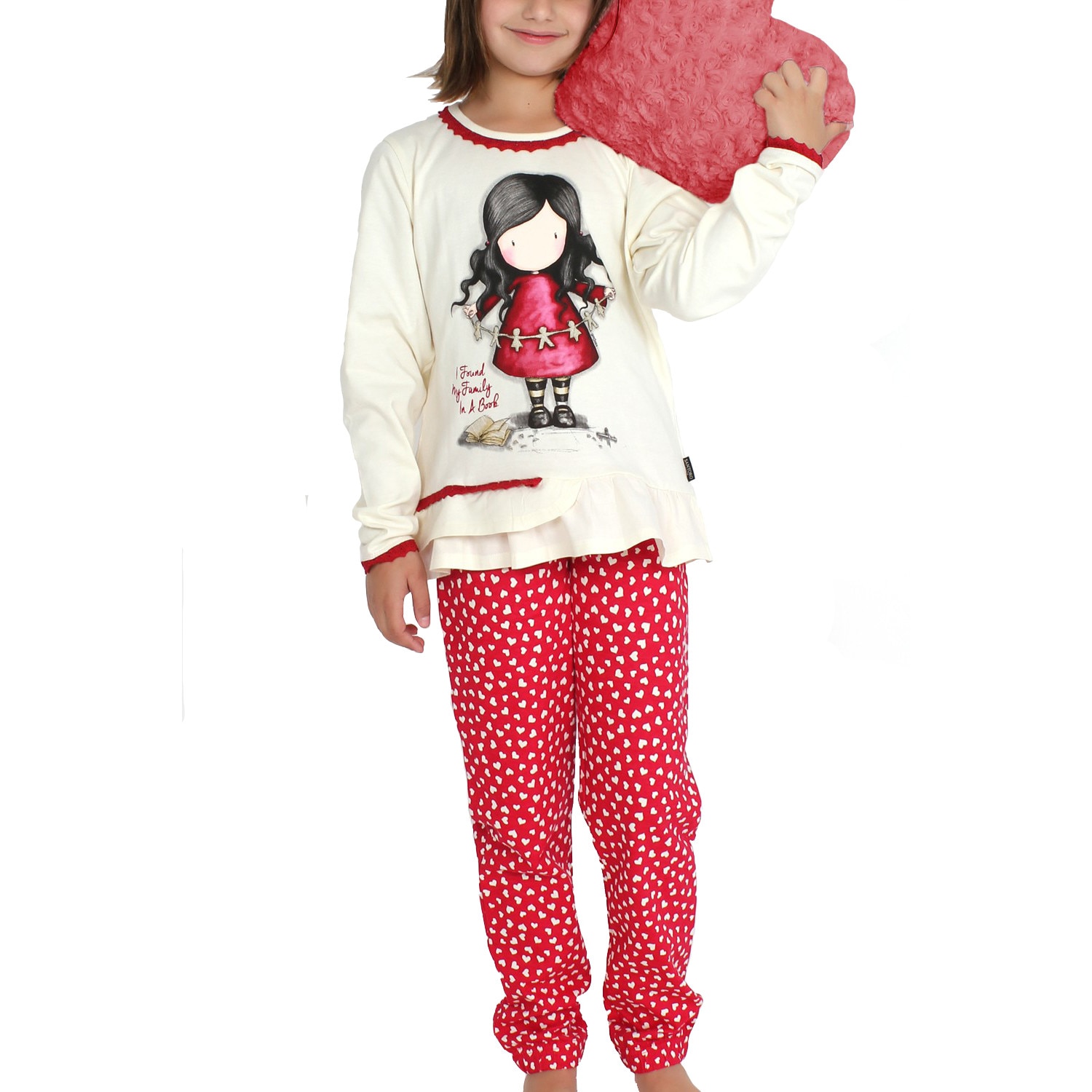 Pijama copii Gorjuss BBC - I found my family in a book, 14 ani