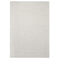 Covor aspect sisal, de interior/exterior, vidaXL, Tesatura, 80 x 150 cm, Gri deschis