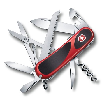 Briceag Victorinox Delemont Evolution Grip S17 rosu-negru 2.3913.SC Briceag Victorinox Delemont Evolution Grip S17 rosu-negru 2.3913.SC