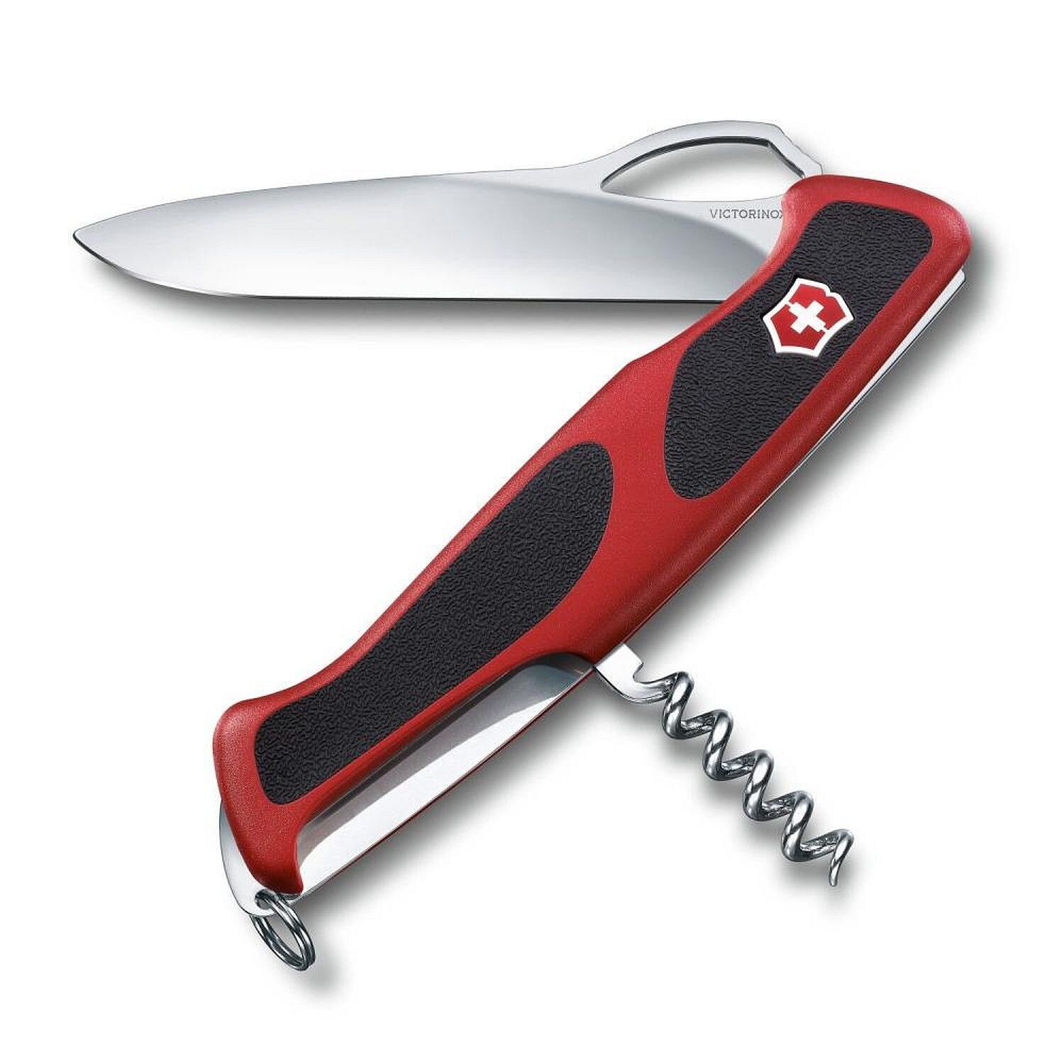 Briceag Victorinox Ranger Grip 63 rosu-negru 0.9523.MC