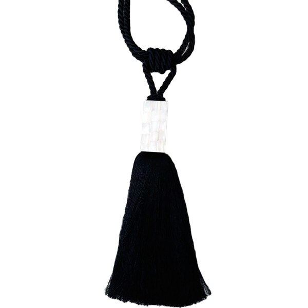 Ciucure pentru perdele si draperii Sof 0901/70 negru