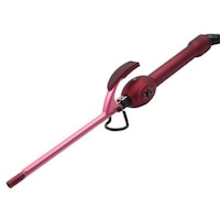 Ondulator ceramic profesional Bucle Afro 9mm 30W,, 80-230 grade, VISINIUcablu rotativ 360de grade + trusa fard huda beauty