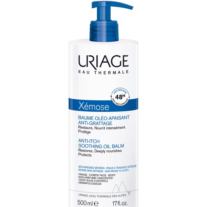 Балсам Oleo Relipidant Uriage Xemos, 500 мл