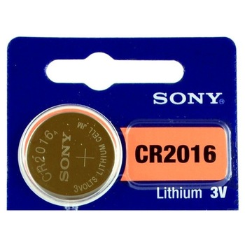Baterie litiu SONY CR2016 3V 1 bucata/blister Baterie litiu SONY CR2016 3V 1 bucata/blister