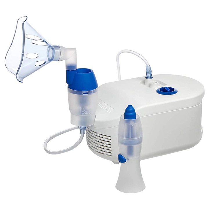 Инхалатор Omron C102 Total, С компресор и назален душ