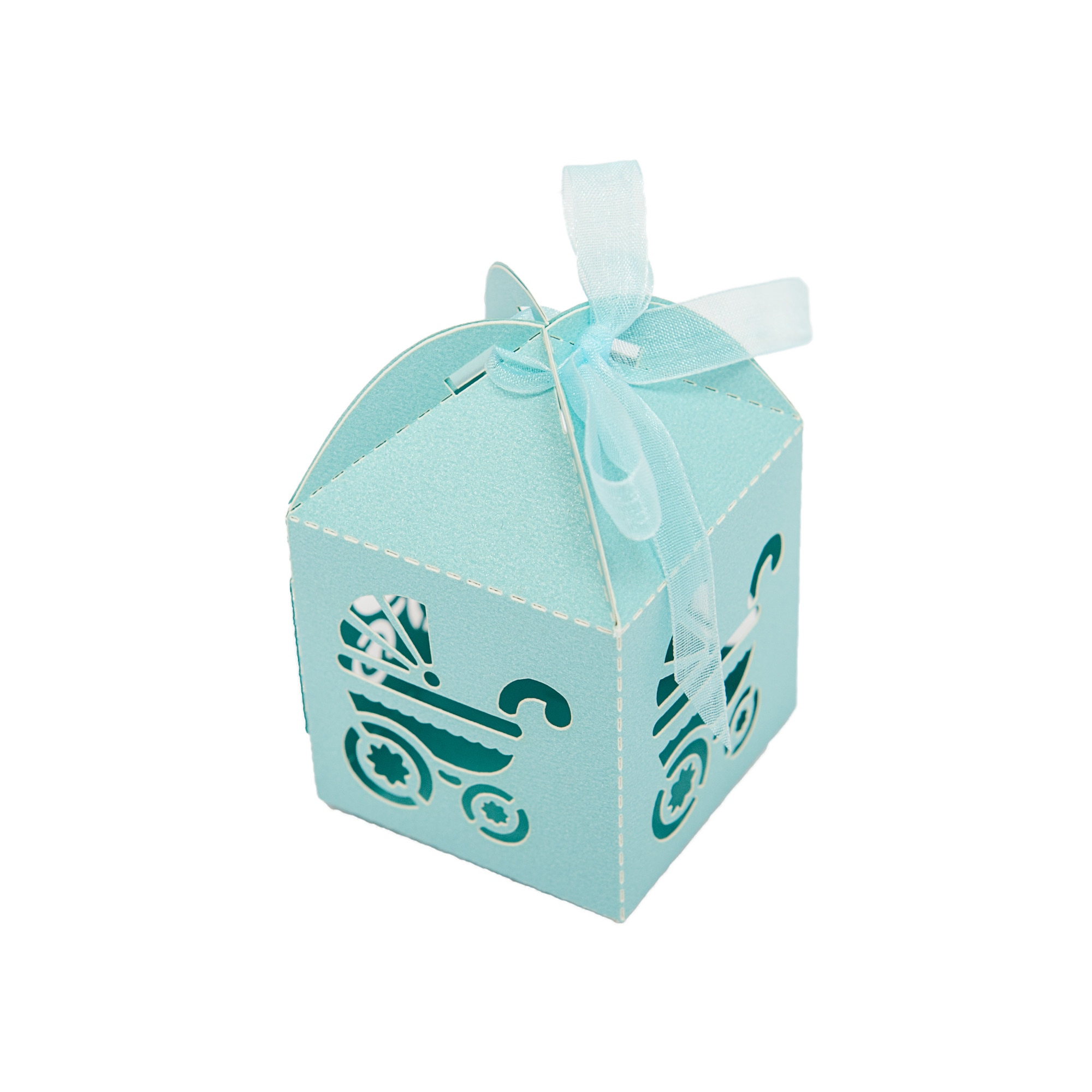 Marturie botez cutiuta carucior bleu