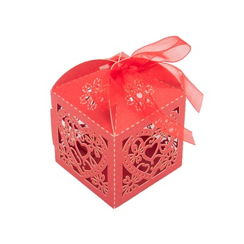 Marturie nunta/botez cutiuta inima rosie Marturie nunta/botez cutiuta inima rosie