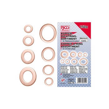 Set saibe cupru 150buc/set, Producator BGS-Technic Set saibe cupru 150buc/set, Producator BGS-Technic