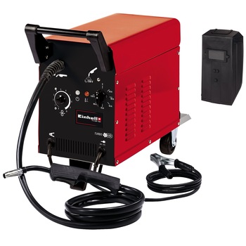Aparat de sudura cu roti Einhell TC-GW 150, 120 A, 230 V, 6 trepte, reductor de presiune, ventilator Aparat de sudura cu roti Einhell TC-GW 150, 120 A, 230 V, 6 trepte, reductor de presiune, ventilator