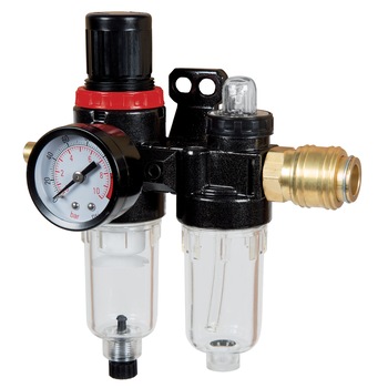 Reductor presiune aer comprimat si filtru ulei Einhell 4135001, R1/4 Reductor presiune aer comprimat si filtru ulei Einhell 4135001, R1/4