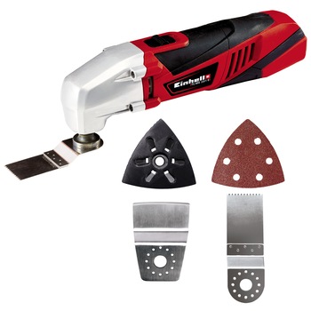 Unealta multifunctionala electrica Einhell TC-MG 220/1 E, 220 W + accesorii Unealta multifunctionala electrica Einhell TC-MG 220/1 E, 220 W + accesorii