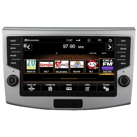 Navigatie VW Passat Audiosources MiB886P8 Octcaore 4GB RAM 32GB SSD android12, SIM 4G, Fast Boot, DSP meniuri OEM, Carpalay wireless, Android Auto