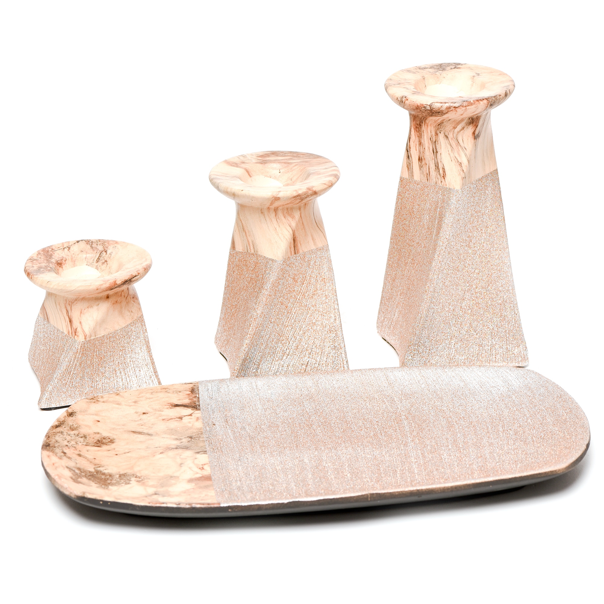 Suport lumanari NYMBO, realizat din ceramica, 35 cm