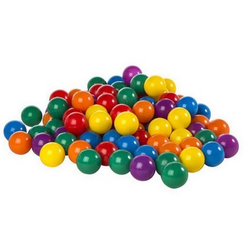 Set 1000 bile colorate KotaBaby 7 cm pentru centru/loc de joaca Set 1000 bile colorate KotaBaby 7 cm pentru centru/loc de joaca