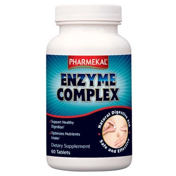 Enzyme complex,Complex de enzime vegetale, PHARMEKAL,60 tablete Enzyme complex,Complex de enzime vegetale, PHARMEKAL,60 tablete