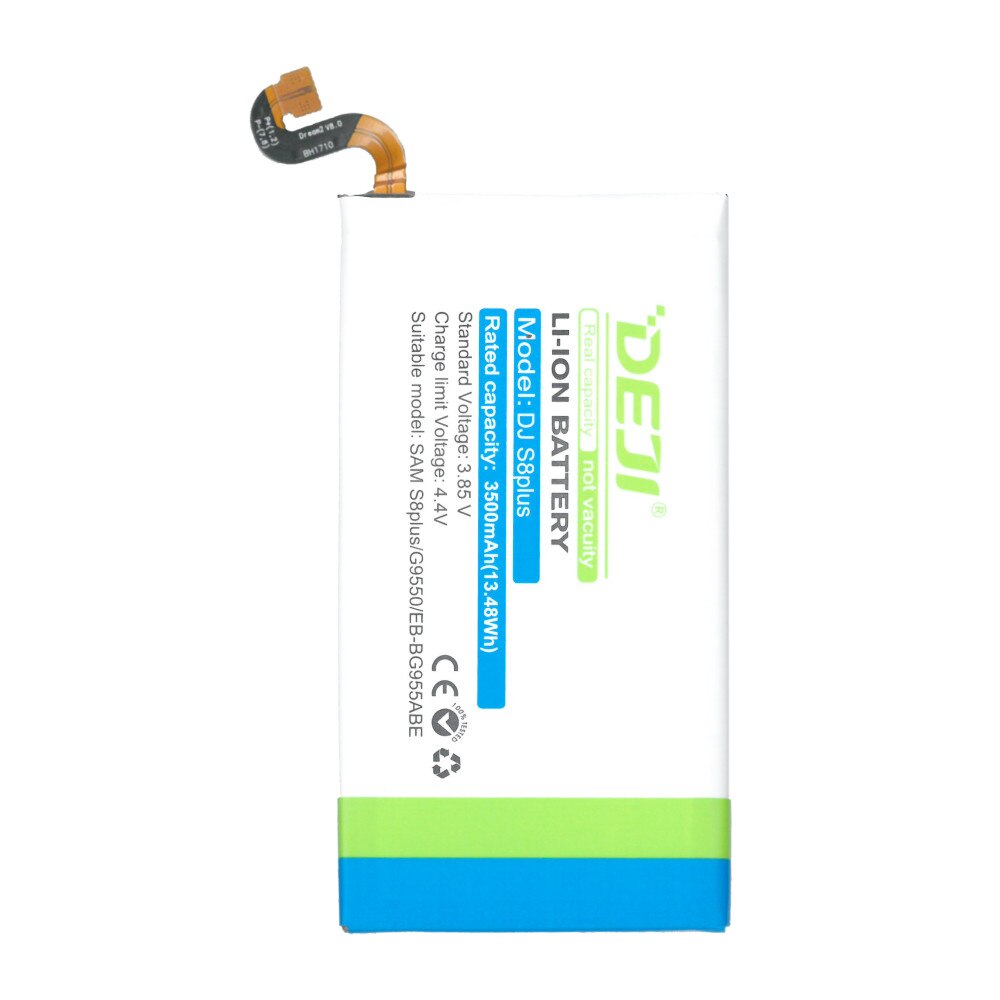 Acumulator Deji pentru Samsung Galaxy S8 Plus , 3500mAh, alb