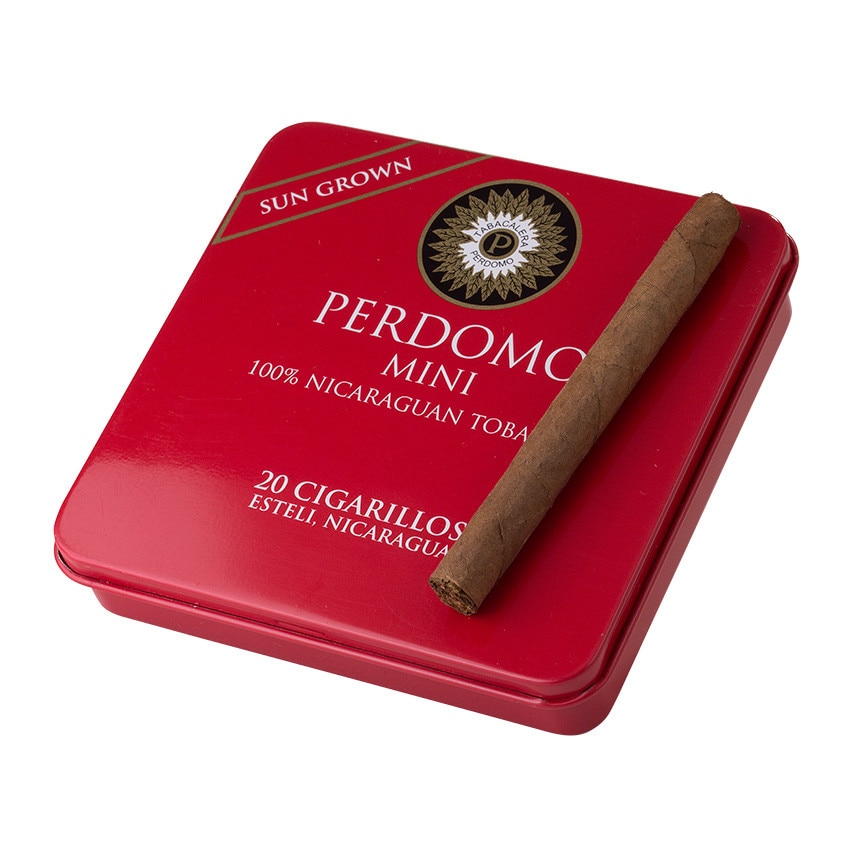Trabucuri Perdomo Mini Cigarillos Sungrown Natural Cutie (20 bucati)