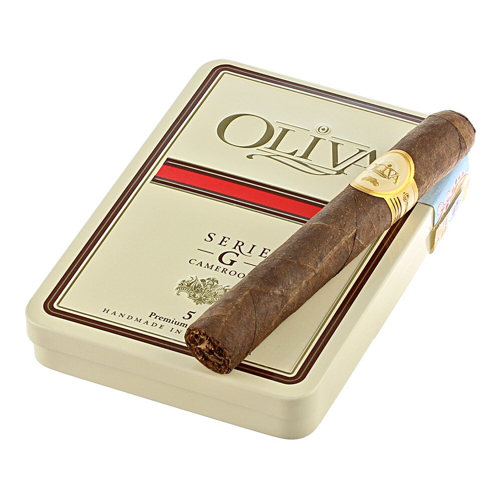 Trabucuri Oliva Serie G Cameroon Cigarillo Tin Natural 5 Pack