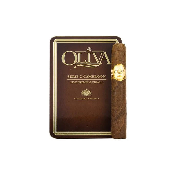 Trabucuri Oliva Serie G Cameroon Cigarillo Tin Natural 5 Pack