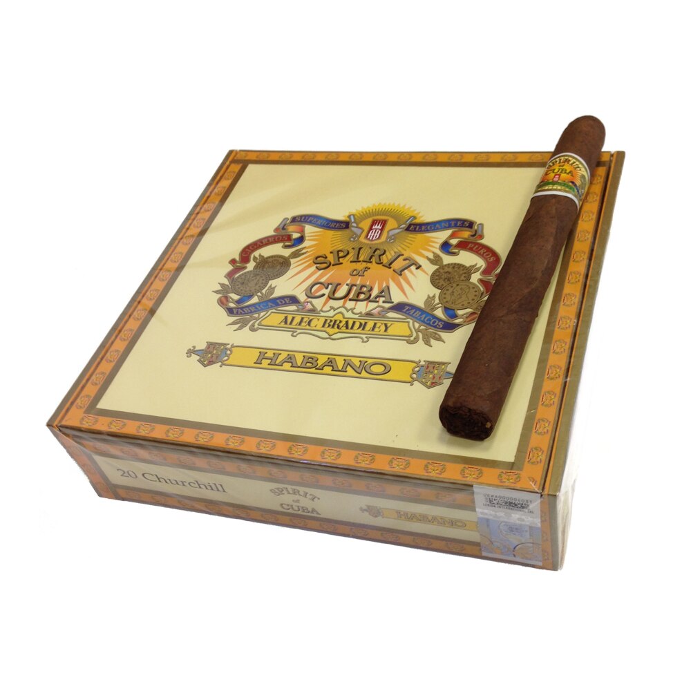 Trabucuri Alec Bradley Spirit of Cuba Habano Churchill Maduro Cutie (20 bucati)