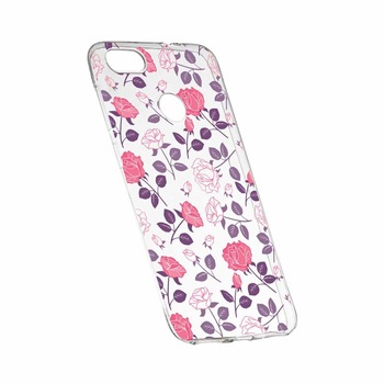 Husa pentru Huawei Honor 10 Lite, Silicon, Slim, Trandafir, 168 Husa pentru Huawei Honor 10 Lite, Silicon, Slim, Trandafir, 168