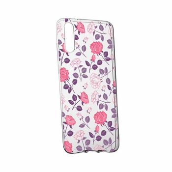 Husa pentru Samsung Galaxy A70, din silicon premium, rezistenta la uzura, anti-alunecare, Slim, Trandafir, 168 Husa pentru Samsung Galaxy A70, din silicon premium, rezistenta la uzura, anti-alunecare, Slim, Trandafir, 168