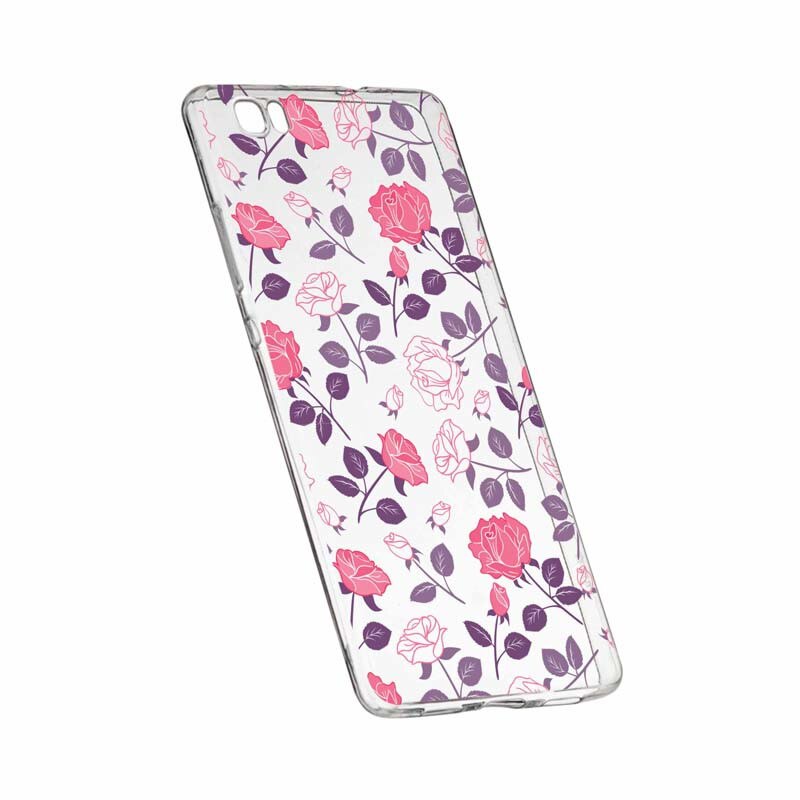 Husa pentru Huawei Honor 4A, Silicon, Slim, Trandafir, 168