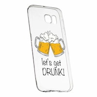Husa pentru HTC U Ultra, Silicon, Slim, Let`s Get Drunk, 170