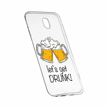 Husa pentru Nokia 3, Silicon, Slim, Let`s Get Drunk, 170 Husa pentru Nokia 3, Silicon, Slim, Let`s Get Drunk, 170