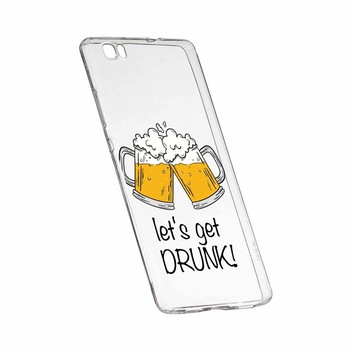 Husa pentru Sony XA, Silicon, Slim, Let`s Get Drunk, 170 Husa pentru Sony XA, Silicon, Slim, Let`s Get Drunk, 170