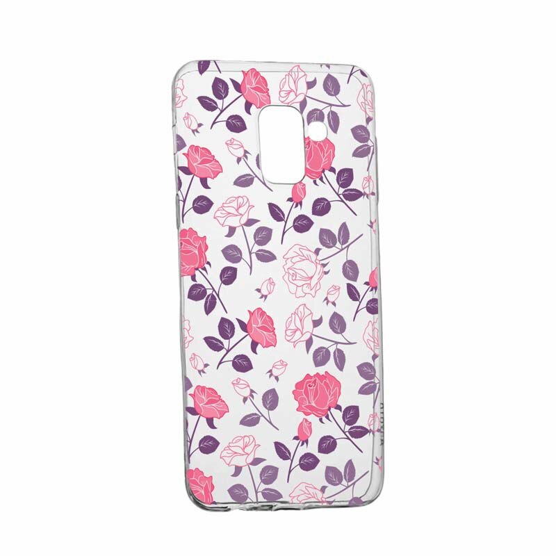 Husa pentru Samsung Galaxy A8 2018 / A5 2018, Silicon, Slim, Trandafir, 168