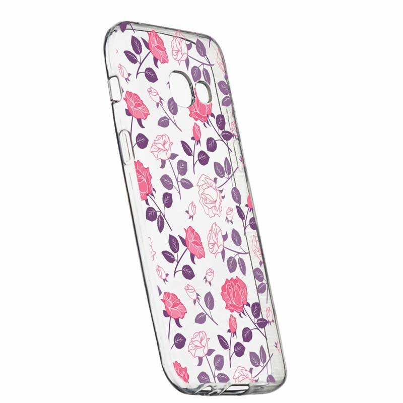Husa pentru Samsung Galaxy Xcover 4, Silicon, Slim, Trandafir, 168