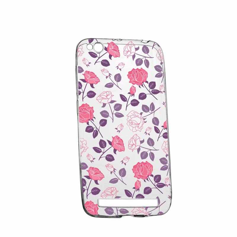 Husa pentru Xiaomi Redmi 4A, Silicon, Slim, Trandafir, 168