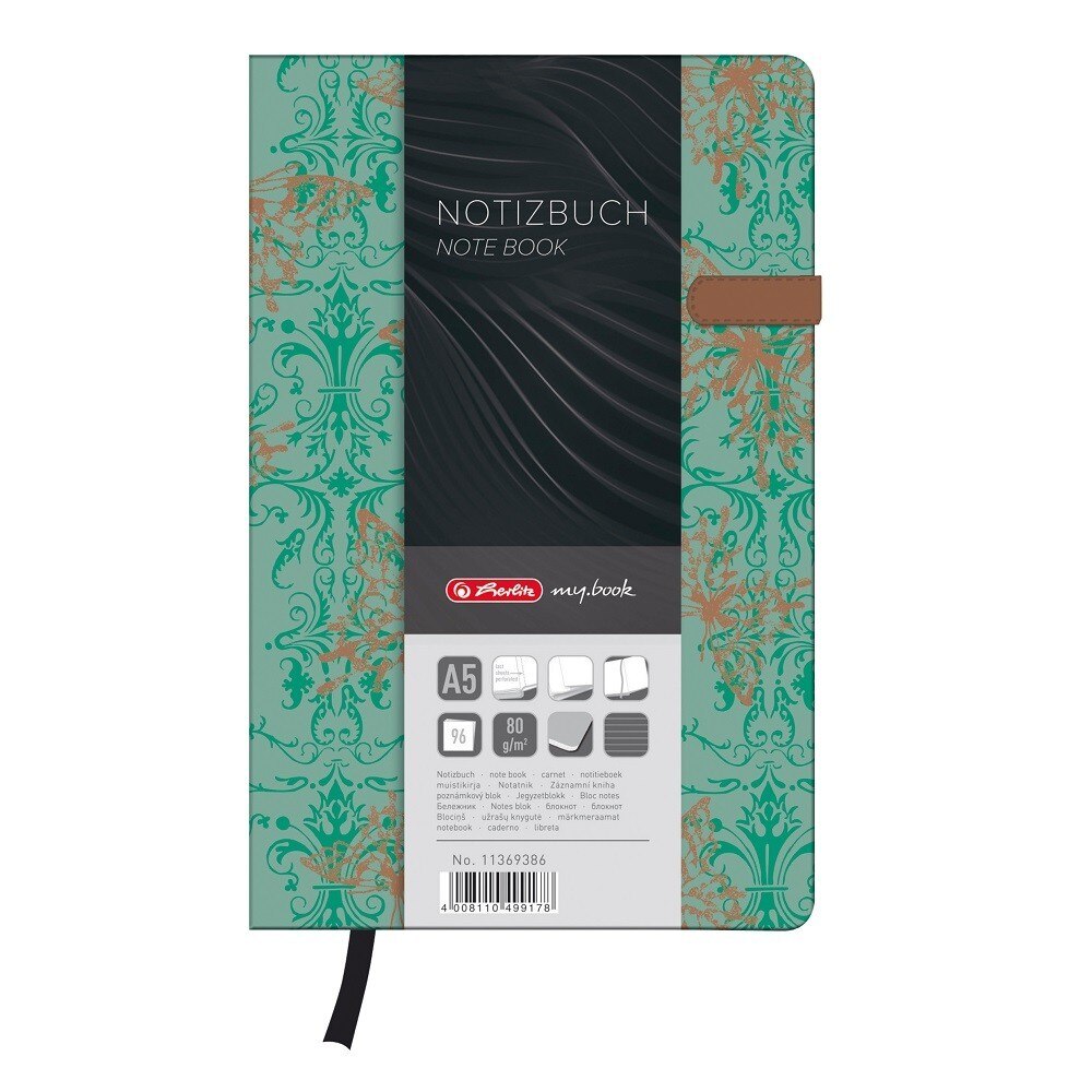 Agenda Herlitz My.Book A5, cu clapeta magnetica, motiv Butterfly41492