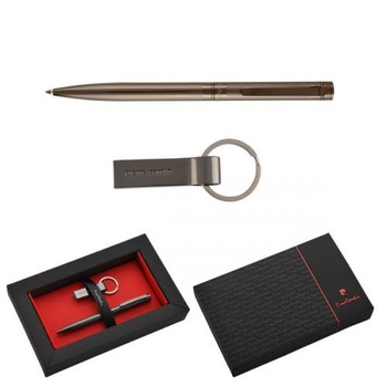 Set pix metal Pierre Cardin Gisele si USB 16GB culoare bronz Set pix metal Pierre Cardin Gisele si USB 16GB culoare bronz