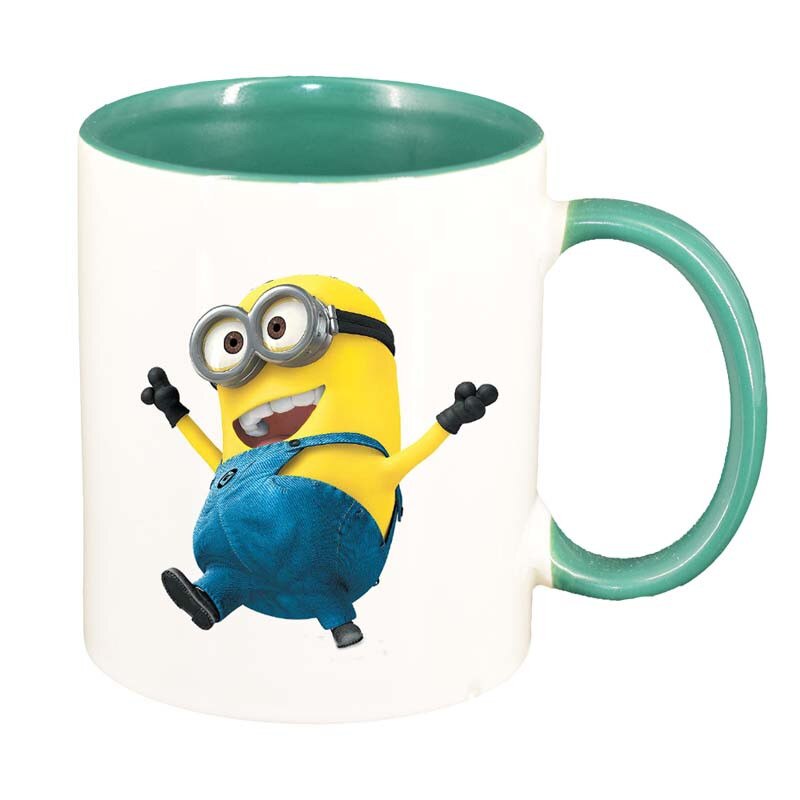 Cana Minion, interior verde, 330ml, D16