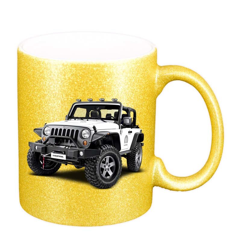 Cana Jeep, auriu sidefata glitter, 330ml, D17