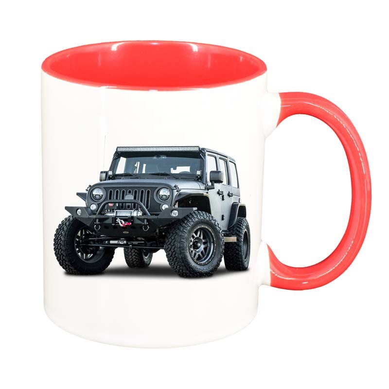 Cana Jeep, interior rosu, 330ml, D20