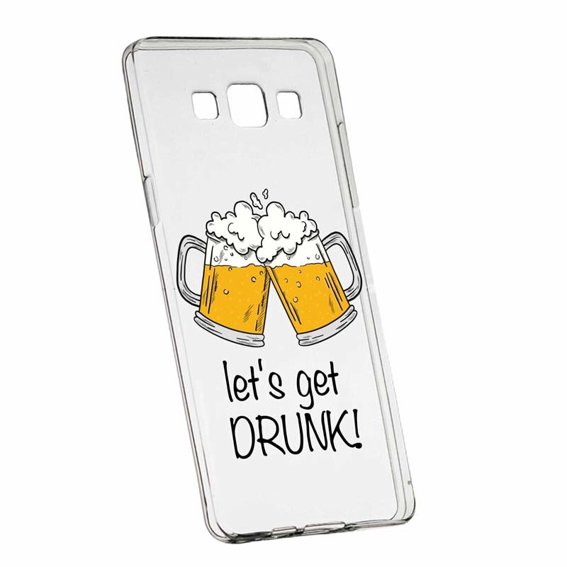 Husa pentru Samsung Galaxy J5 2016, Silicon, Slim, Let`s Get Drunk, 170
