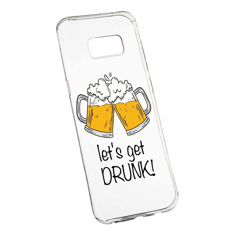 Husa pentru HTC Desire 12, Silicon, Slim, Let`s Get Drunk, 170