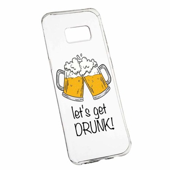 Husa pentru HTC Desire 12, Silicon, Slim, Let`s Get Drunk, 170 Husa pentru HTC Desire 12, Silicon, Slim, Let`s Get Drunk, 170