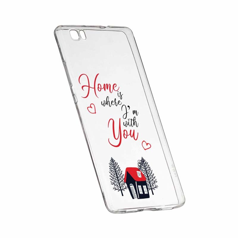 Husa pentru Huawei P8 LITE, Silicon, Slim, Home, 171