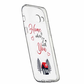 Husa pentru Samsung Galaxy A3 2017, Silicon, Slim, Home, 171 Husa pentru Samsung Galaxy A3 2017, Silicon, Slim, Home, 171