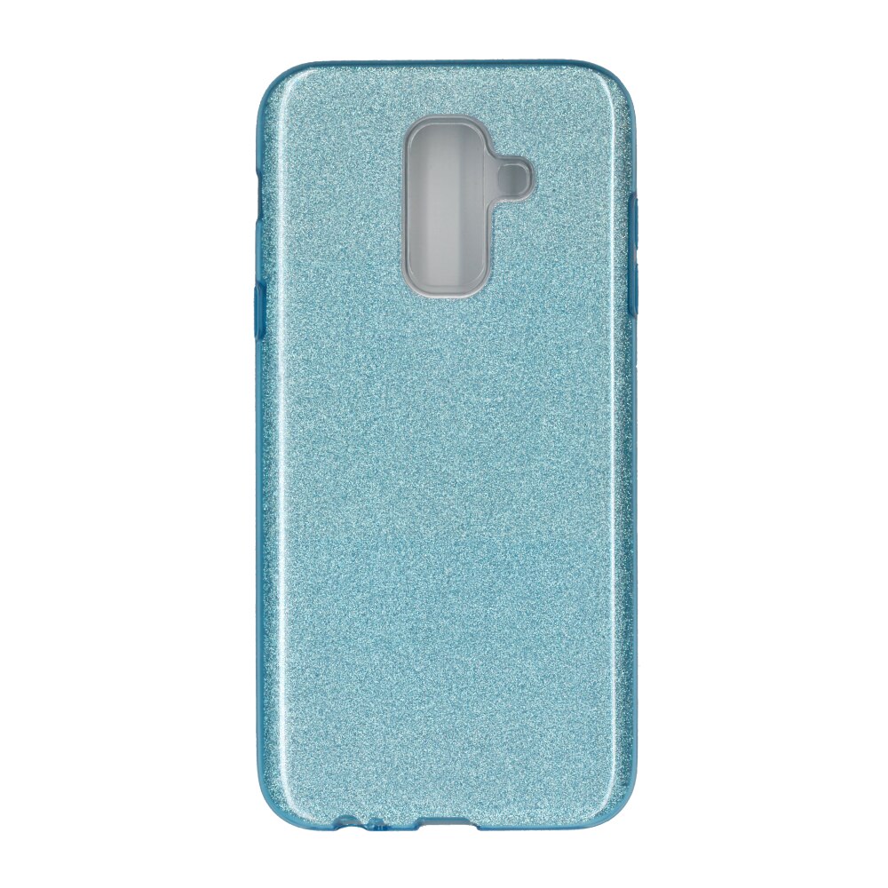 Husa de protectie spate EuroCELL Shiny pentru Samsung Galaxy A6 Plus 2018, albastru