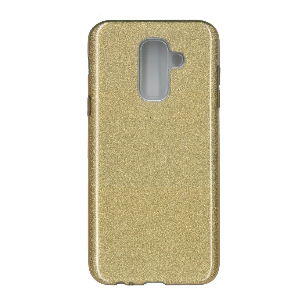 Husa de protectie spate EuroCELL Shiny pentru Samsung Galaxy A6 Plus 2018, auriu