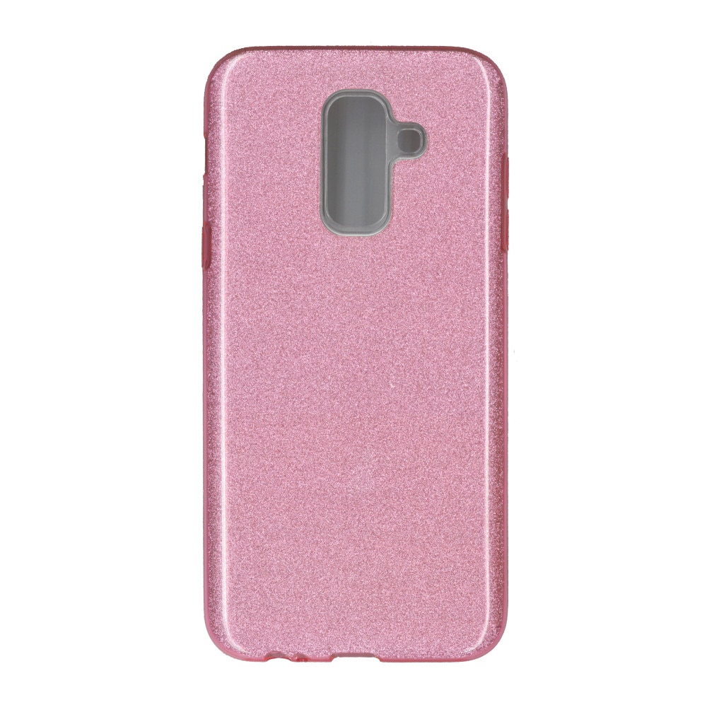 Husa de protectie spate EuroCELL Shiny pentru Samsung Galaxy A6 Plus 2018, roz